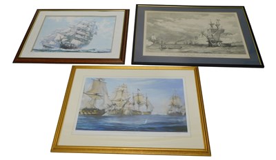 Lot 759 - Robin Brooks. The Fighting Moment - Trafalgar...