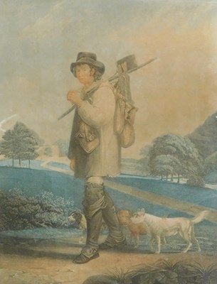 Lot 761 - After S de Kester. The Warrener, 19thC...
