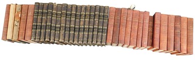 Lot 790 - Various part leather bound copies of The...