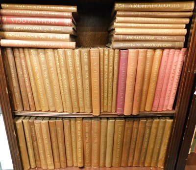 Lot 775 - A large quantity of volumes of Archaeoligia...