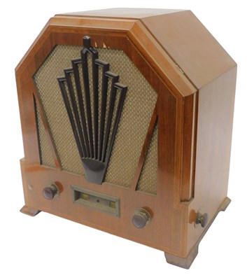 Lot 925 - A mid-20thC walnut cased GEC model 3235 BC...