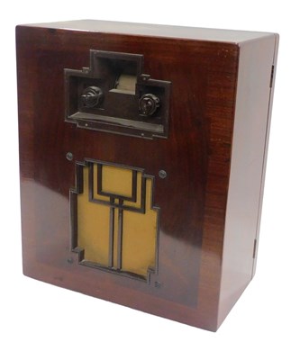 Lot 929 - A mid 20thC walnut cased Marconi radio,...