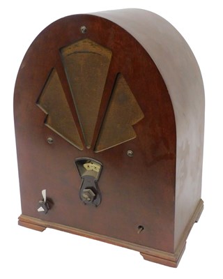 Lot 976 - A mid 20thC G Marconi Cathedral type radio,...
