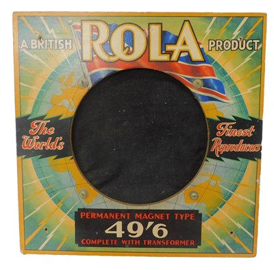 Lot 985 - A Rola Product permanent magnet type...