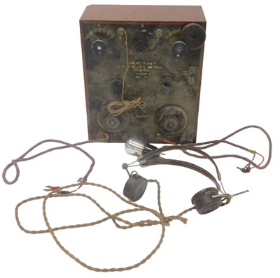 Lot 987 - A valve tuner, 800-30000 metres, number 71,...