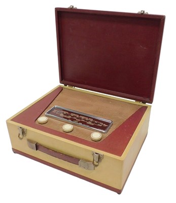 Lot 1014 - A mid 20thC Pilot BM90 AC/DC mains portable...