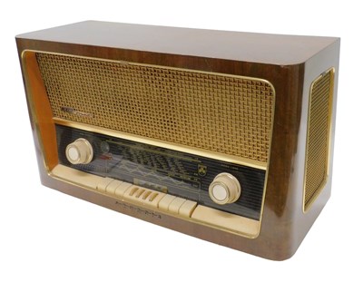 Lot 1041 - A 20thC melamine cased Grundig 3D sound radio,...