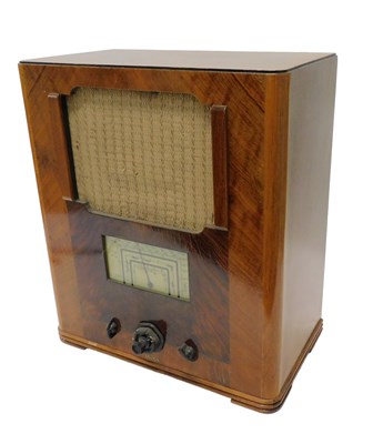 Lot 1044 - A mid 20thC walnut cased Wartime Civilian...