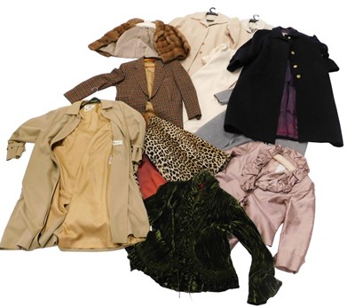 Lot 1079 - Various fashion, faux fur jackets, Aquascutum...