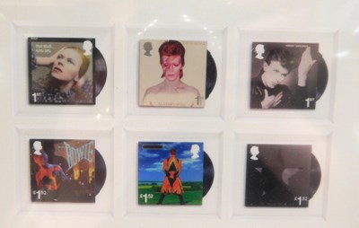 Lot 1096 - A cased set of Royal Mail David Bowie...