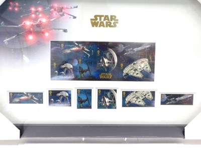 Lot 1098 - A Royal Mail Star Wars stamp set The Vehicle...