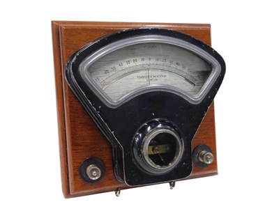 Lot 1104 - A Townson & Mercer Limited London volt metre,...