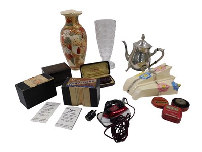 Lot 1108 - Various bygones, collectables, etc., a star...