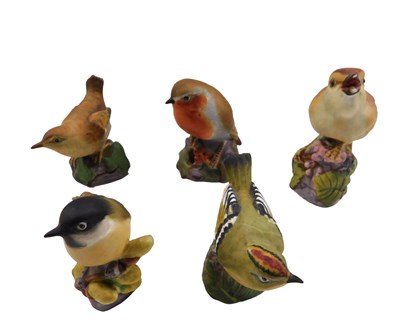 Lot 1123 - Various Royal Worcester birds, nightingale...