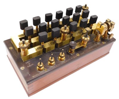 Lot 171 - A Wheatstone Muirhead bridge device, circa...