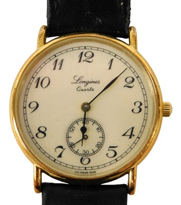 Lot 311A - A Longines Charleston gent's wristwatch, the...