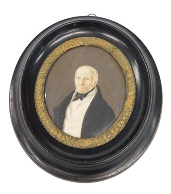 Lot 162 - Manner of H Brunet (19thC). Portrait of Emile...