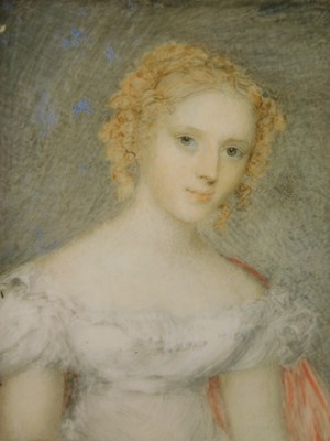 Lot 167 - 19thC English School. Girl half profile...