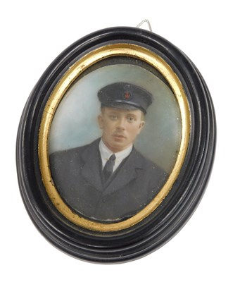 Lot 170 - 20thC English School. Navy officer portrait...