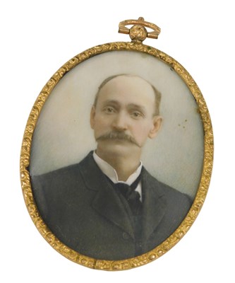 Lot 186 - 19thC English School. Portrait of a gentleman,...