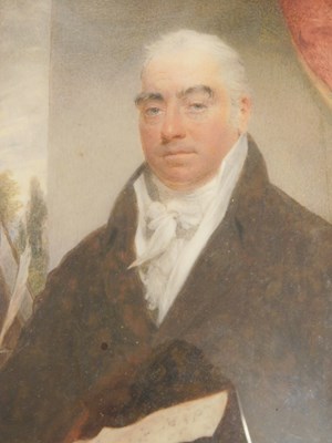 Lot 190 - 19thC English School. Portrait of a gentleman...