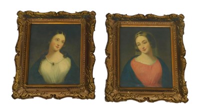 Lot 8 - Alfred Leopold Egg (1816-1863). Portraits of...