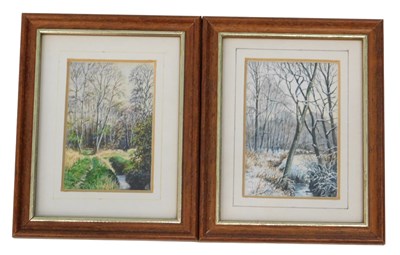 Lot 56 - Eric L Littlewood (b.1930). Winter scene,...