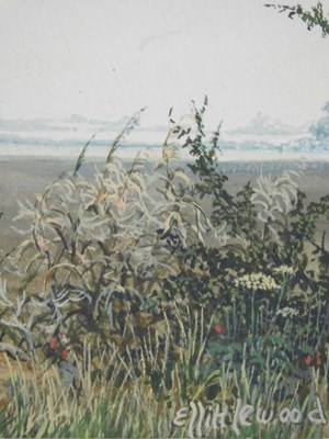 Lot 57 - Eric L Littlewood (b.1930). Summer fields,...
