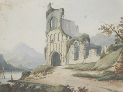 Lot 62 - Elias Martin (1740-1811). Continental scene,...