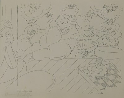 Lot 76 - Henry Matisse (1869-1954). Odalisque,...