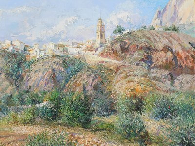 Lot 126 - Evaisto Alguacil Lopez (20thC). Pueblo De...