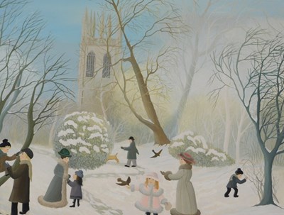 Lot 138 - Pamela Cornell (1928-1987). Magdalen Tower,...
