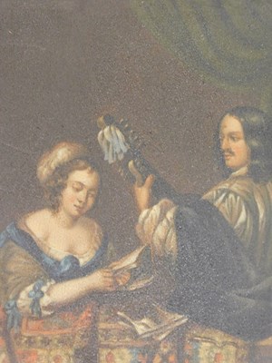 Lot 201 - 19thC Dutch School. Figure of a lady reading...