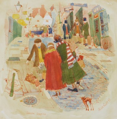 Lot 44 - Colin Carr (1929-2002). Lincoln Steep Hill,...