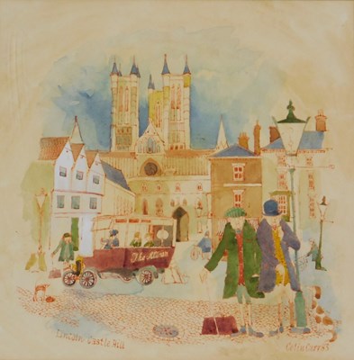 Lot 43 - Colin Carr (1929-2002). Lincoln Castle Hill,...