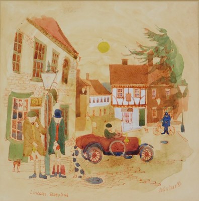 Lot 42 - Colin Carr (1929-2002). Lincoln Steep Hill,...
