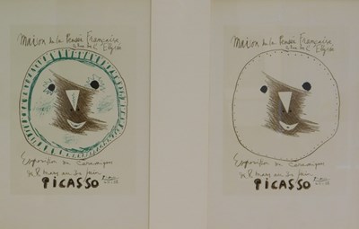 Lot 242 - After Picasso. Maison De La Pensee Francaise,...