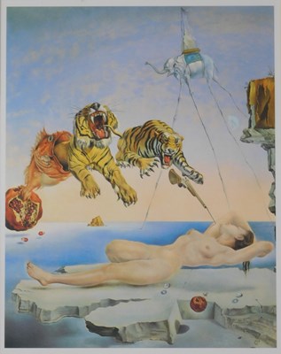 Lot 243 - After Dali. Dream Caused by the Flight of a...