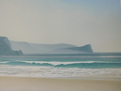 Lot 91 - Michael Fairclough (b.1940). Seascape from the...