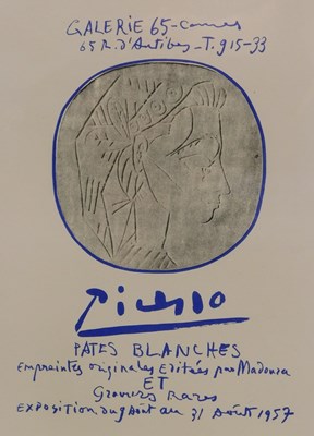 Lot 267 - After Pablo Picasso. Gallery 65 exhibition...