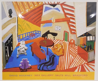 Lot 268 - After David Hockney. 1853 Gallery Saltsmill...