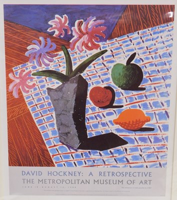 Lot 278 - After David Hockney. A Retrospective...