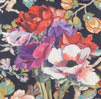 Lot 321 - Marjorie Collins (20thC). Anemones,...