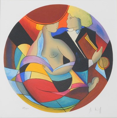 Lot 311 - Linda le Kinff (b.1949). Cythere Assiegee,...