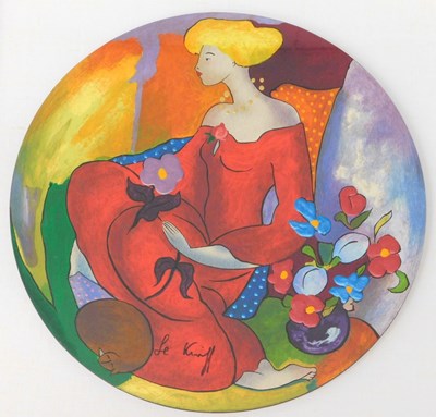 Lot 312 - Linda le Kinff (b.1949). Orchidee Noire,...