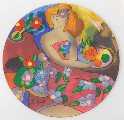Lot 230 - Linda Le Kinff (b.1949). Pastourelle,...