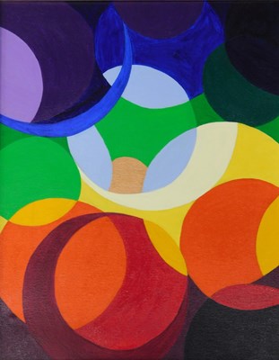 Lot 342 - Mary Perridge (20thC). Psychedelic Circles,...