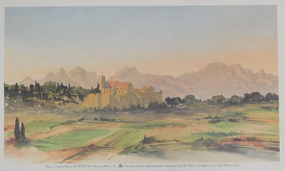 Lot 373 - Charles Prince of Wales (b.1948). View of...